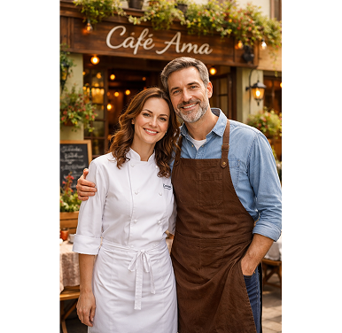 Chef Tiana and family